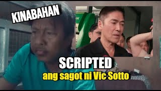 REAKSYON ni Vic Sotto kay Darryl Yap, SCRIPTED.