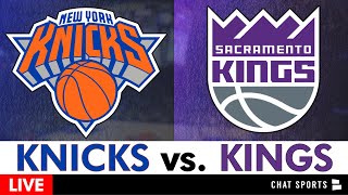 Knicks vs. Kings Live Streaming Scoreboard, Play-By-Play, Highlights, Stats \u0026 Analysis