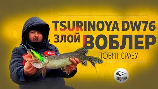 🔴 Этот ВОБЛЕР ЗЛИТ ЩУКУ!!! Обзор TSURINOYA DW76 88SP! 👍👍👍