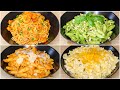 أسهل وأسرع أطباق مقرونة ممكن تحضروهم أربعة أطباق باستا رائعة ومتنوعة 👌❤️😍Pasta