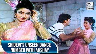 Sridevi's Dance Video With Akshay Kumar Will Amaze You | Flashback Video