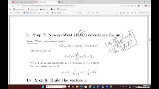 Newey–West HAC Standard Errors Explained