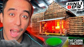 🔴 The Cabin Factory ➔ Sirli Korparatsiyadagi Anomal Uydan Tirik Qolish Uchun QIZIL-YASHIL Tugma Bos