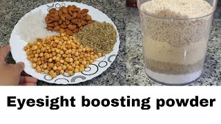 badam sonf mishri chana powder |eyesight boosting powder |rob saji