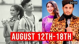 Top 10 Hindi/Indian Songs of The Week August 12th-18th 2019 | New Bollywood Songs Video 2019!