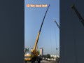 Truck crane, 12ton, six section boom U shape, lifting height 40 meters, Full extension  2T load test