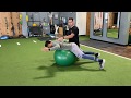 Shoulder Stability: Physioball Y', W's & T's