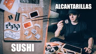 Cocinamos SUSHI en las ALCANTARILLAS