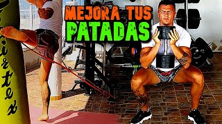 Como PATEAR más FUERTE * Incluye Ejercicios *  l PATADAS más fuertes