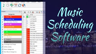 L20 | How to use Music Scheduling Software