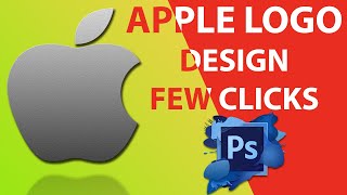 The Amazing Trick to Creating Apple Logo in Photoshop in Just 2 Minutes! Simple Graphic Design Ideas