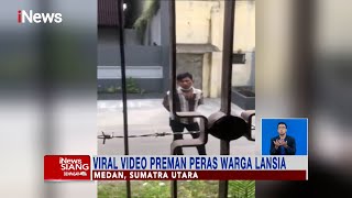 Viral! Preman Palak Lansia di Medan yang Sedang Merenovasi Rumah #iNewsSiang 21/09