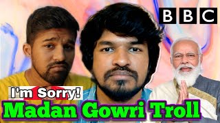 Madan Gowri Troll 😂 Modiji BBC Documentary #madangowri #mgsquad #madangowry #youturn #bbc #modi