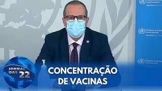 OMS lamenta que 10 países concentrem 95% das vacinas contra covid-19