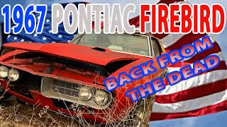 🔥 WILL IT START? 🔧 1967 Pontiac Firebird - Been Sitting For 25 Years - Pontiac Motor Startup