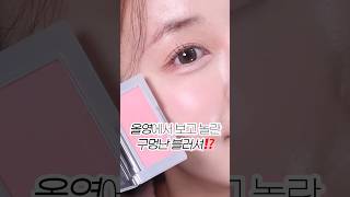 올영에서 구멍날 정도로 테스트⁉️ #메이크업 #makeup #블러셔