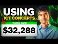 How I Made $32,228 Trading ICT Concepts