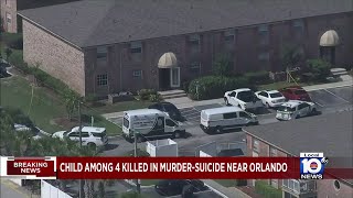 4 killed in murder-suicide near Orlando