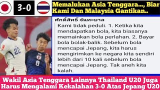 Komentar Fans Vietnam Dan Thailand Saat Timnas Thailand U20 Kalah Atas Jepang U20 || Piala Asia U20