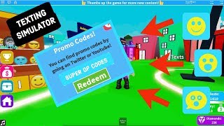 Roblox Texting Simulator Codes 2019 Videos 9tubetv - 