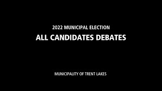 2022 Municipal Election - Municipality of Trent Lakes