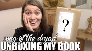 UNBOXING MY BOOK | SONG OF THE DRYAD | INGRAMSPARK HARDBACK