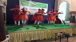 Gondhal dance NAAC team cultural dance event..by MAlHAR team