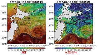 2020年7月23日までの親潮短期予測