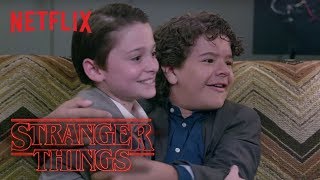 Stranger Things Cast Gets Scared! | Netflix