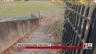 Pacolet Restores Amphiteater