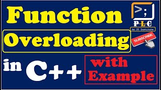 C++ part-9, Function Overloading in C++, with program as an example. Function declaration, calling.