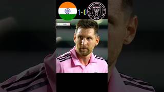 India VS Inter Miami 2030 | Sunil Chhetri VS Messi | #shorts #ytshorts #indiavsintermiami #football