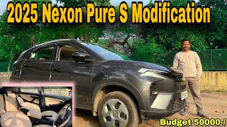 ✅ tata Nexon Facelift Modification ✅ Nexon Cng 2024 Modified ✅ Nexon pure s modification