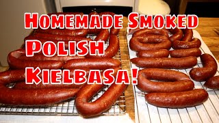Homemade Smoked Kielbasa