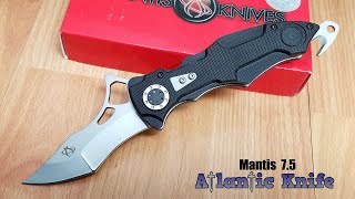 MANTIS MT 7.5 BLACK G10 FOLDING POCKET KNIFE - MT75