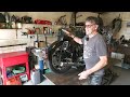 classic motorcycle workshop vlog 9 matchless g11 test ride etc