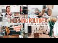 NEW Morning Routine with a Newborn as a Mennonite Mom of 4 | Postpartum survive and thrive!