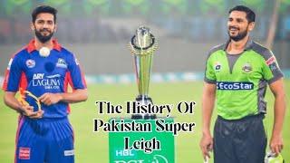 @cric7videos The history of Pakistan Super Leigh