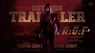 KGF 3 (El Dorado) - Notion Trailer | Rocking Star Yash | Raveena | Prakash Raj | Prashanth Neel