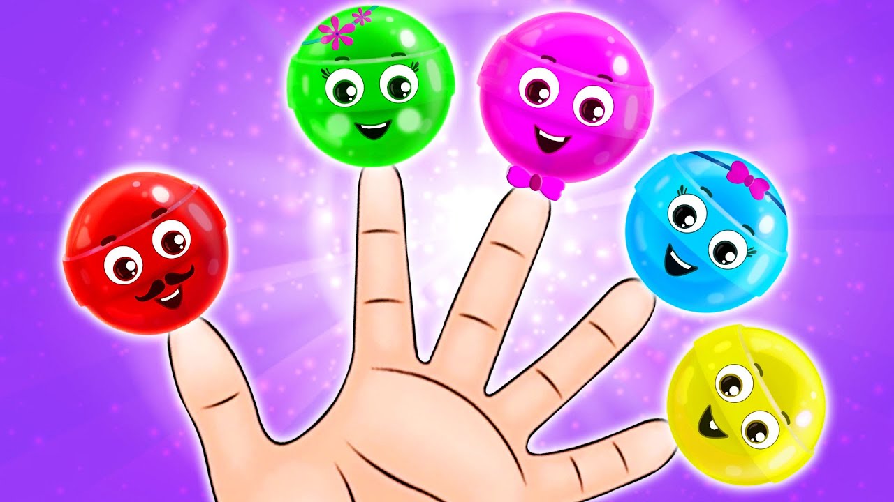 Finger Family Song With Colorful Lollipops And More Kids Songs By Hooplakidz On Finger Family Song With Colorful Lollipops And More Kids Songs By Hooplakidz On