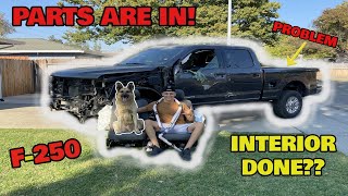 Rebuilding a WRECKED 2019 Ford F-250 from Copart Part 2 ( Bought SIGHT UNSEEN )