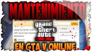 Gta V Noticias | Mantenimiento De Rockstar En línea De GTA 29/10/14 | XxJOMYP506xX