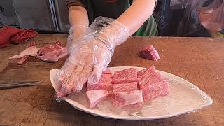 Fish Filleting- Bluefin Tuna cut to sashimi