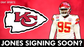 MASSIVE Chiefs Rumors: Chris Jones HINTING At Re-Signing With The Chiefs SOON? Latest Chiefs News