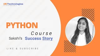 Sakshi's Success Story -Python Certified | Python Course Testimonial | Learner Experience | 3RI