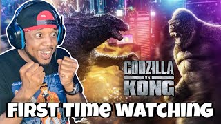 Godzilla vs. Kong (2021)..* FIRST TIME WATCHING */ MOVIE REACTION!!!