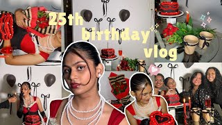 behind a pinteresty birthday party♡🍰 | not-so-aesthetic, cake making, cute setup vlog in india💌🎀