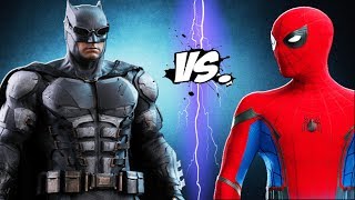 SPIDERMAN vs BATMAN - Batman (Justice League) vs Spider-Man (Homecoming)