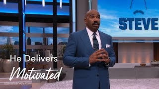 He Delivers | Motivated With Steve Harvey