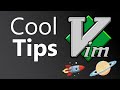 3 Nice Vim Tips
